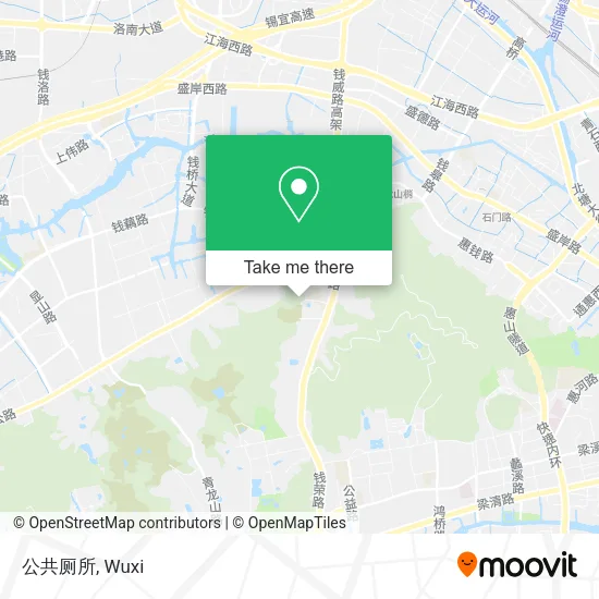 公共厕所 map
