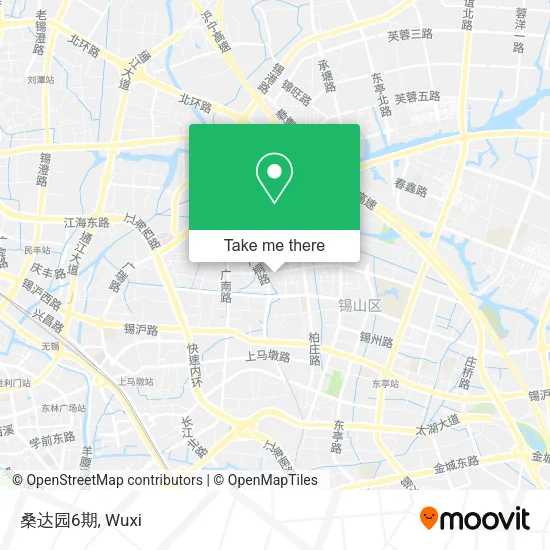 桑达园6期 map