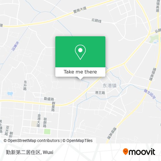 勤新第二居住区 map