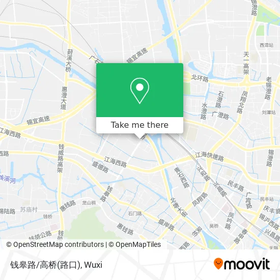 钱皋路/高桥(路口) map
