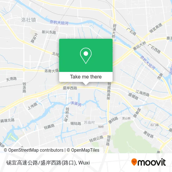 锡宜高速公路/盛岸西路(路口) map