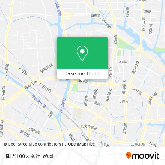 阳光100凤凰社 map