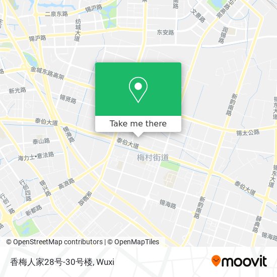 香梅人家28号-30号楼 map