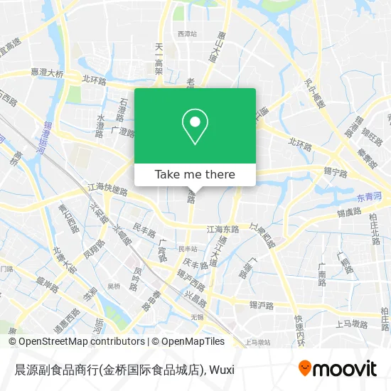 晨源副食品商行(金桥国际食品城店) map