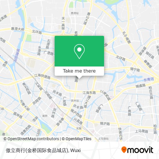 傲立商行(金桥国际食品城店) map