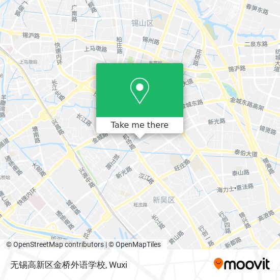 无锡高新区金桥外语学校 map