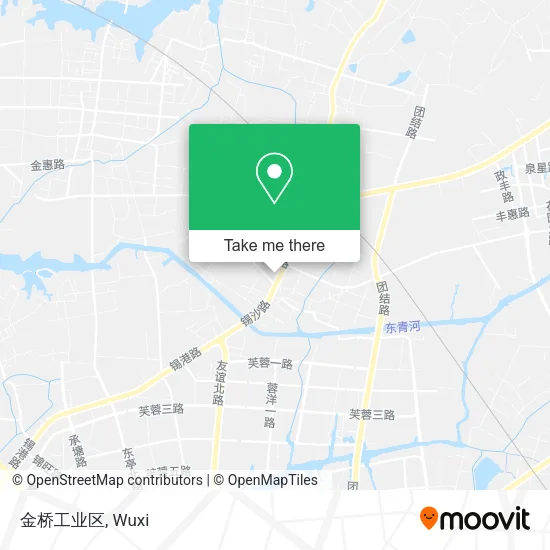 金桥工业区 map