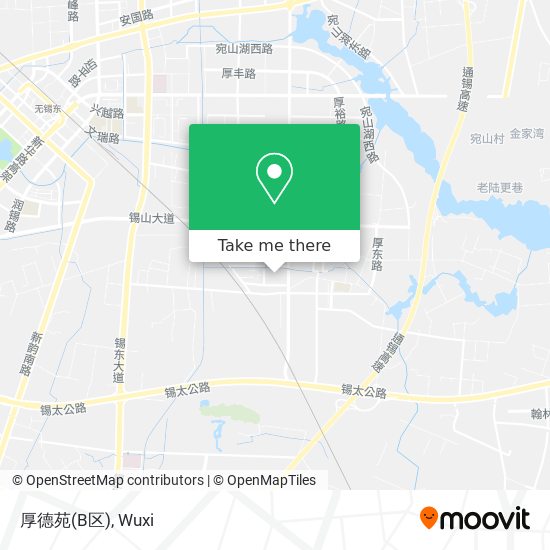 厚德苑(B区) map