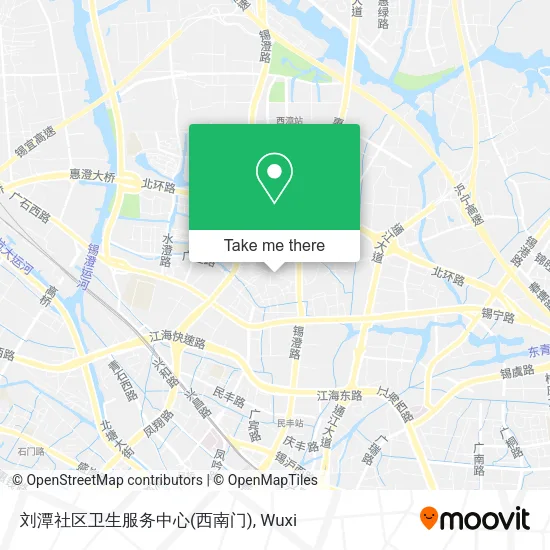 刘潭社区卫生服务中心(西南门) map