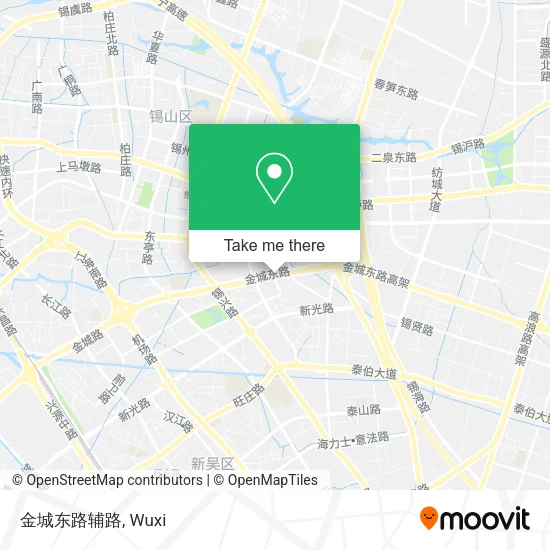 金城东路辅路 map