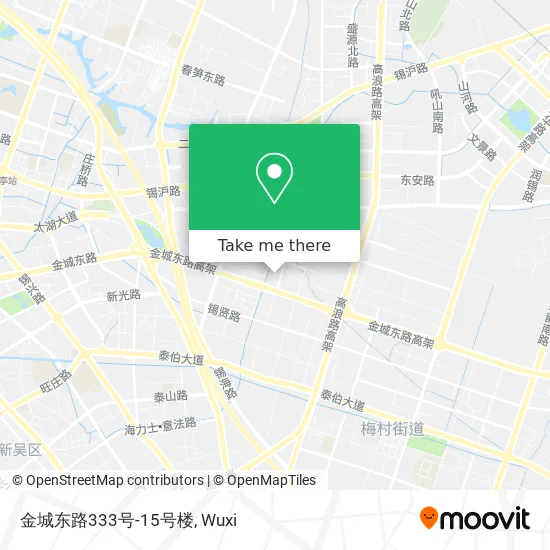 金城东路333号-15号楼 map