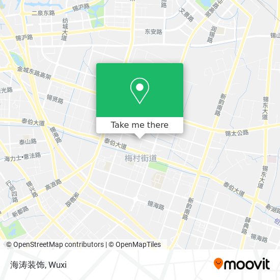海涛装饰 map