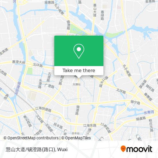 慧山大道/锡澄路(路口) map