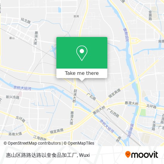 惠山区路路达路以奎食品加工厂 map