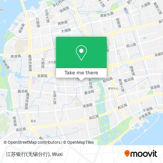 江苏银行(无锡分行) map