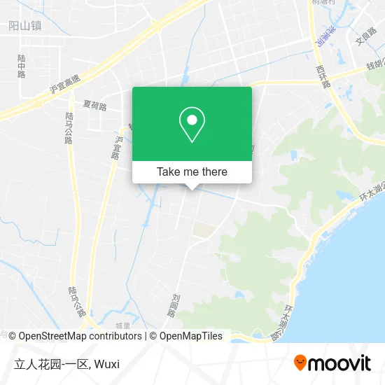 立人花园-一区 map