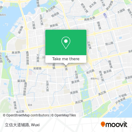 立信大道辅路 map