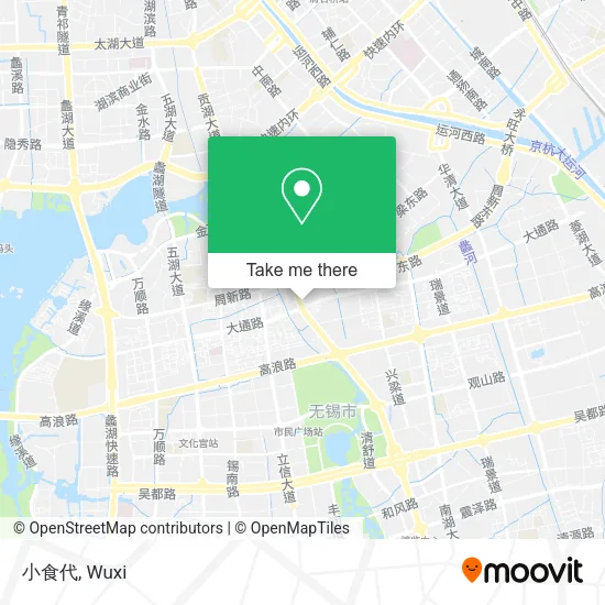 小食代 map