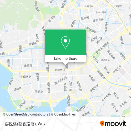 嘉悦楼(稻香路店) map