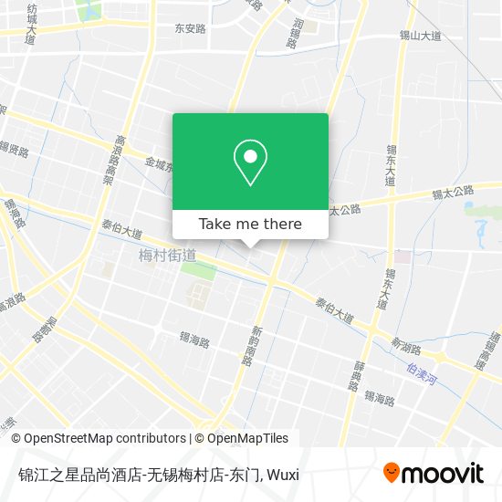 锦江之星品尚酒店-无锡梅村店-东门 map