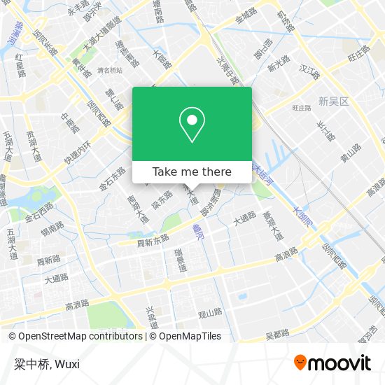 粱中桥 map