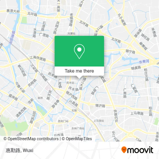 惠勤路 map
