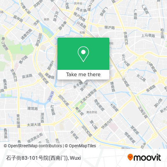 石子街83-101号院(西南门) map