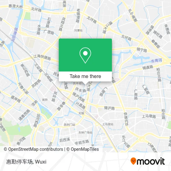 惠勤停车场 map