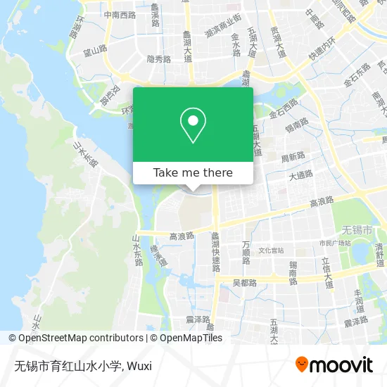 无锡市育红山水小学 map