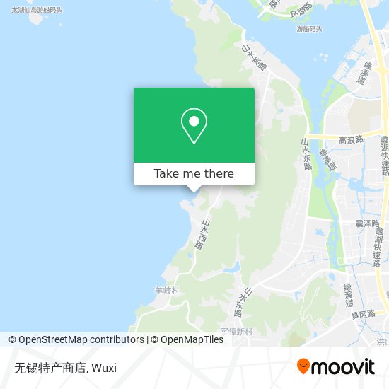 无锡特产商店 map