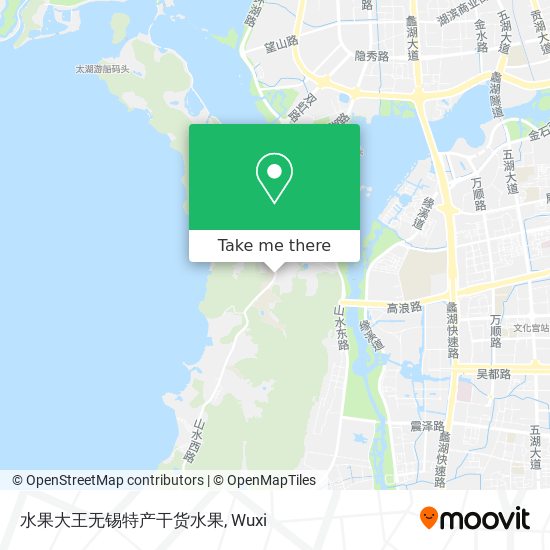 水果大王无锡特产干货水果 map