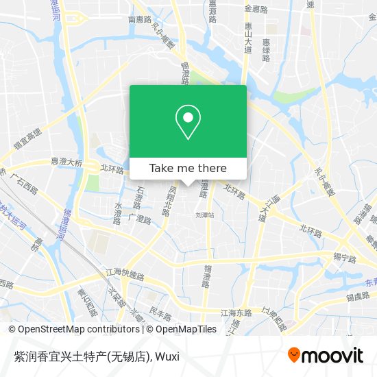 紫润香宜兴土特产(无锡店) map