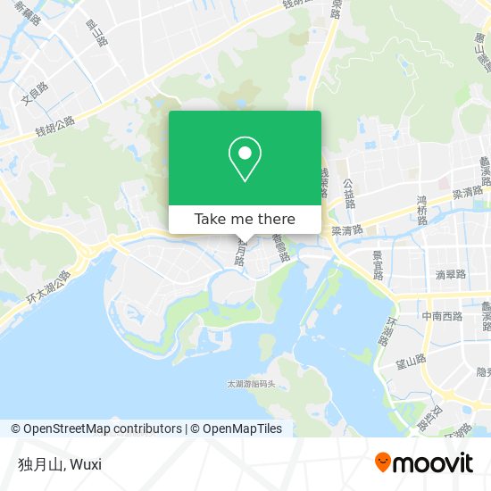 独月山 map