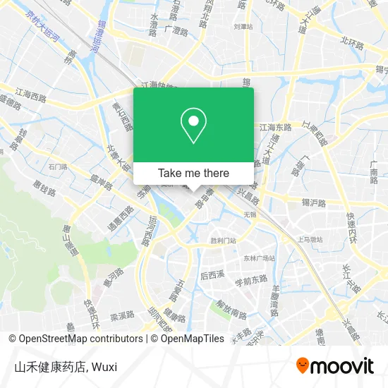 山禾健康药店 map