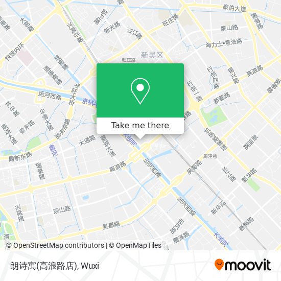 朗诗寓(高浪路店) map