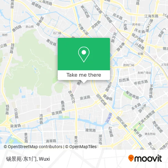 锡景苑-东1门 map