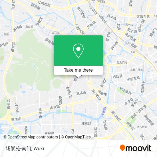 锡景苑-南门 map