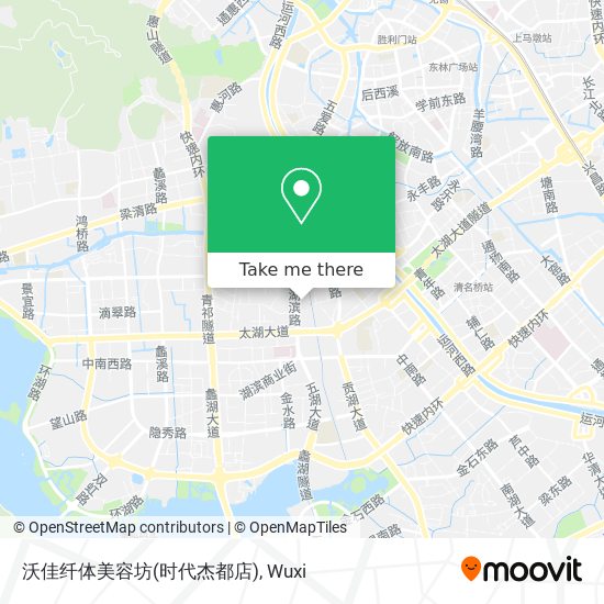 沃佳纤体美容坊(时代杰都店) map
