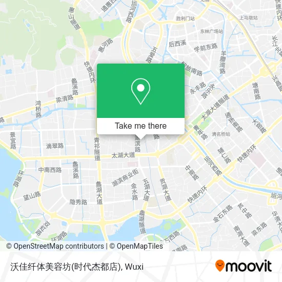 沃佳纤体美容坊(时代杰都店) map