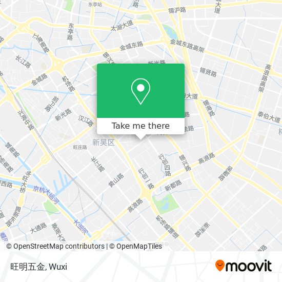 旺明五金 map
