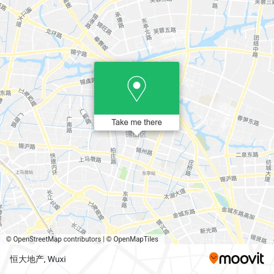 恒大地产 map