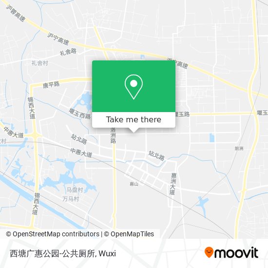 西塘广惠公园-公共厕所 map
