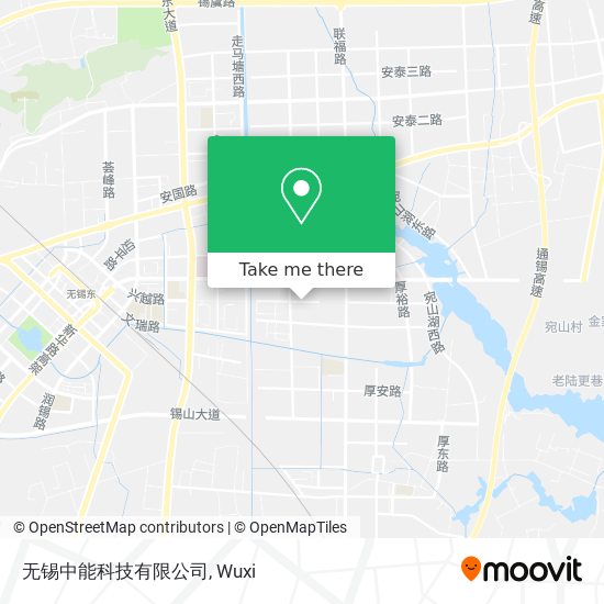 无锡中能科技有限公司 map