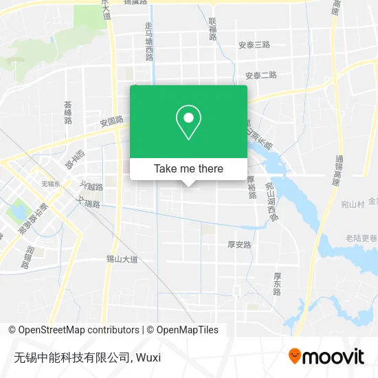 无锡中能科技有限公司 map