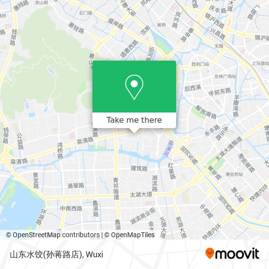 山东水饺(孙蒋路店) map