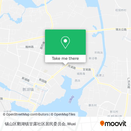 锡山区鹅湖镇甘露社区居民委员会 map