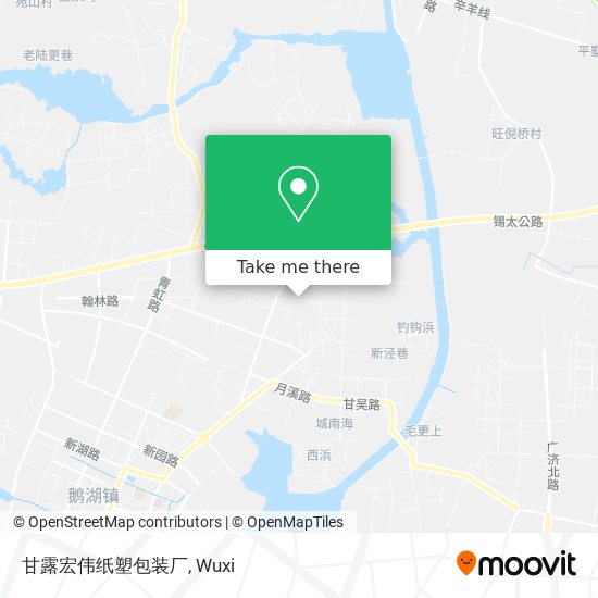甘露宏伟纸塑包装厂 map