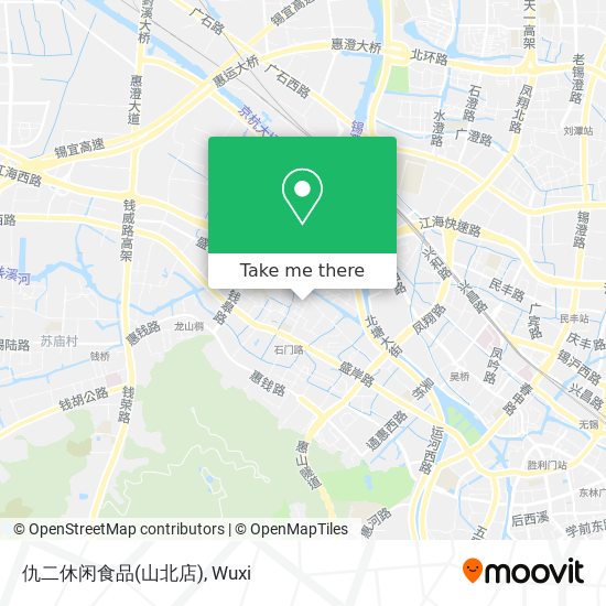 仇二休闲食品(山北店) map