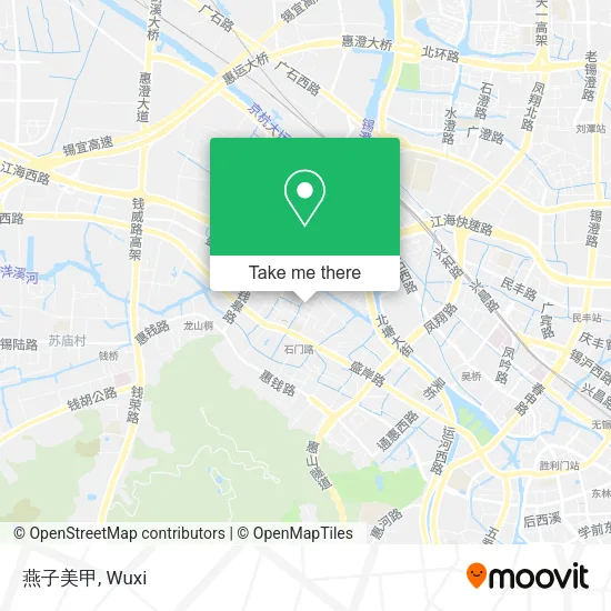 燕子美甲 map