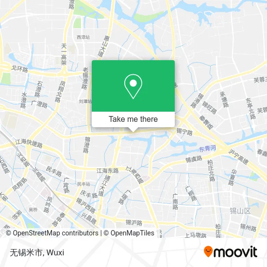 无锡米市 map
